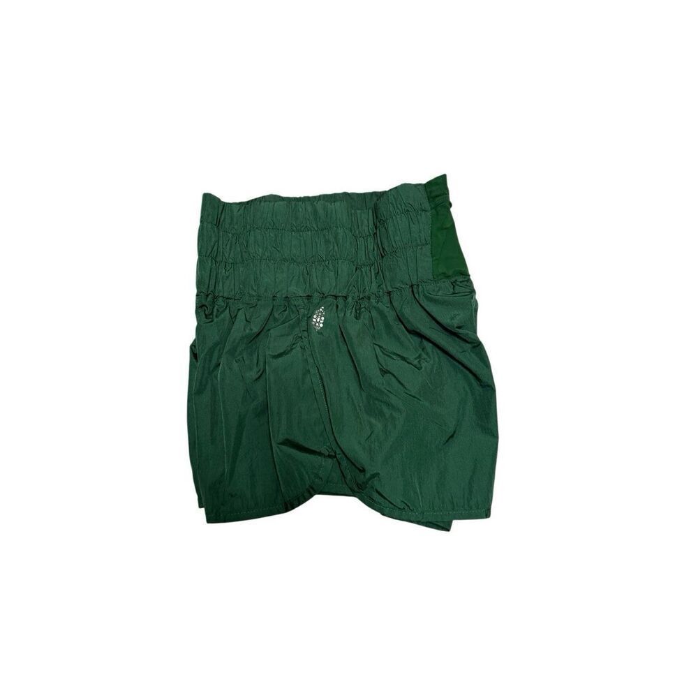 Free People FP Movement The Way Home Shorts Small Green High Rise Gym Active - Picture 2 of 6